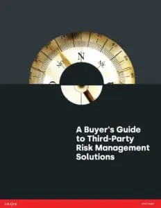 Aravo White Paper - A Buyer's Guide to Third-Party Risk Management Solutions