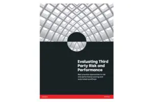 White Paper - Approaches to Risk and Performance Scoring and Automated Workflows - TN