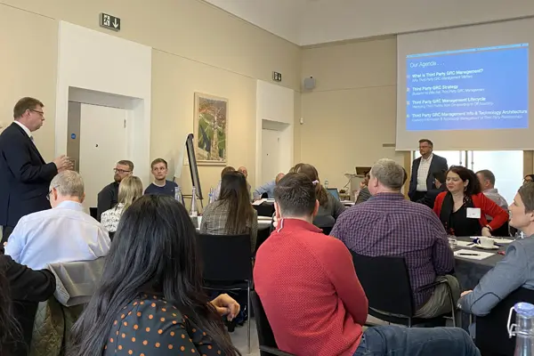 Blog - Aravo’s Third Party GRC Management by Design Workshop Takeaways - FI