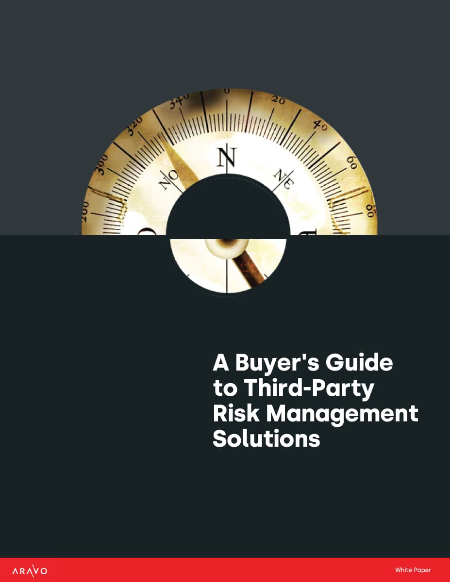 White Paper - A Buyer’s Guide to Third-Party Risk Management Solutions - Cover