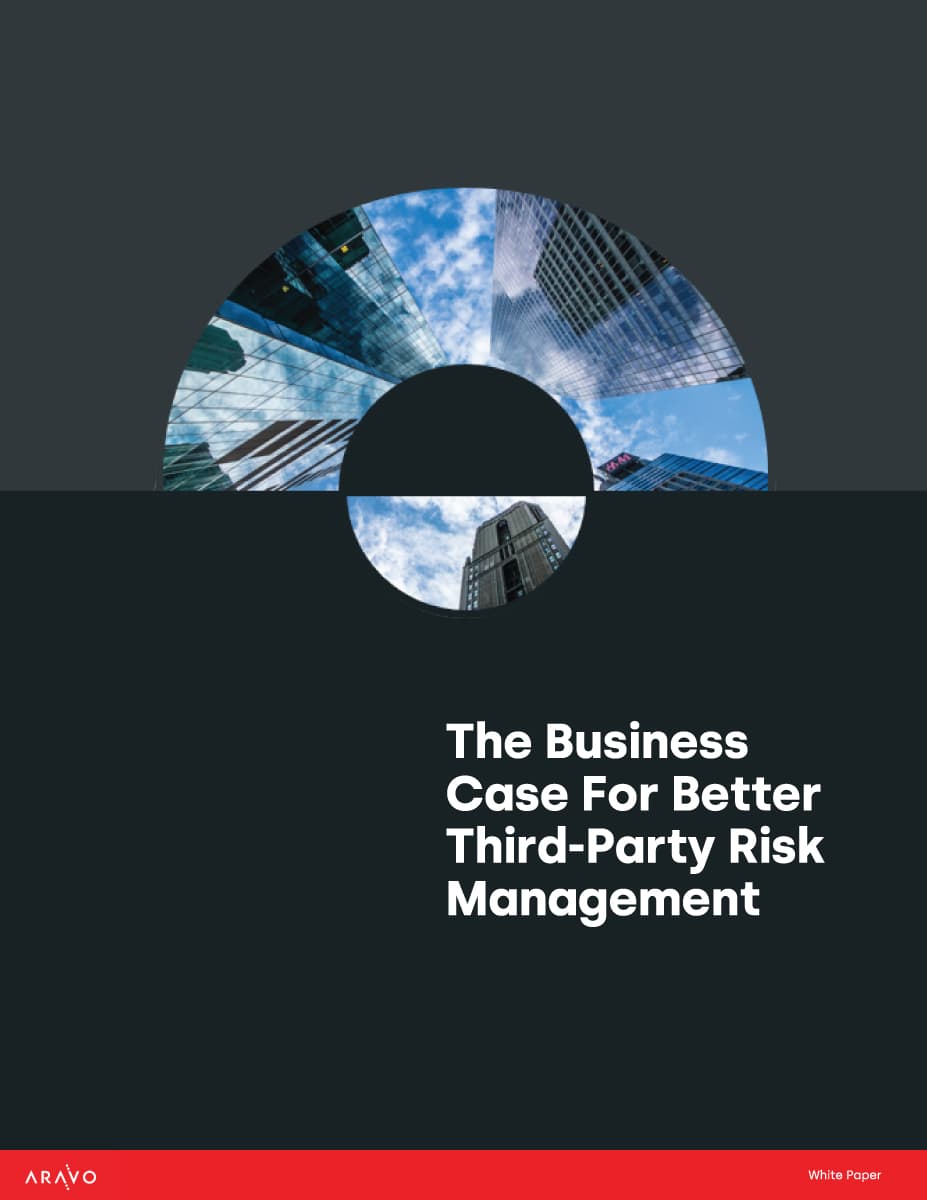 White Paper - The Business Case for Effective Third-Party Risk Management - Cover