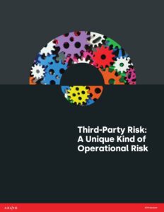 Aravo White Paper - Third-Party Risk - A Unique Kind of Operational Risk
