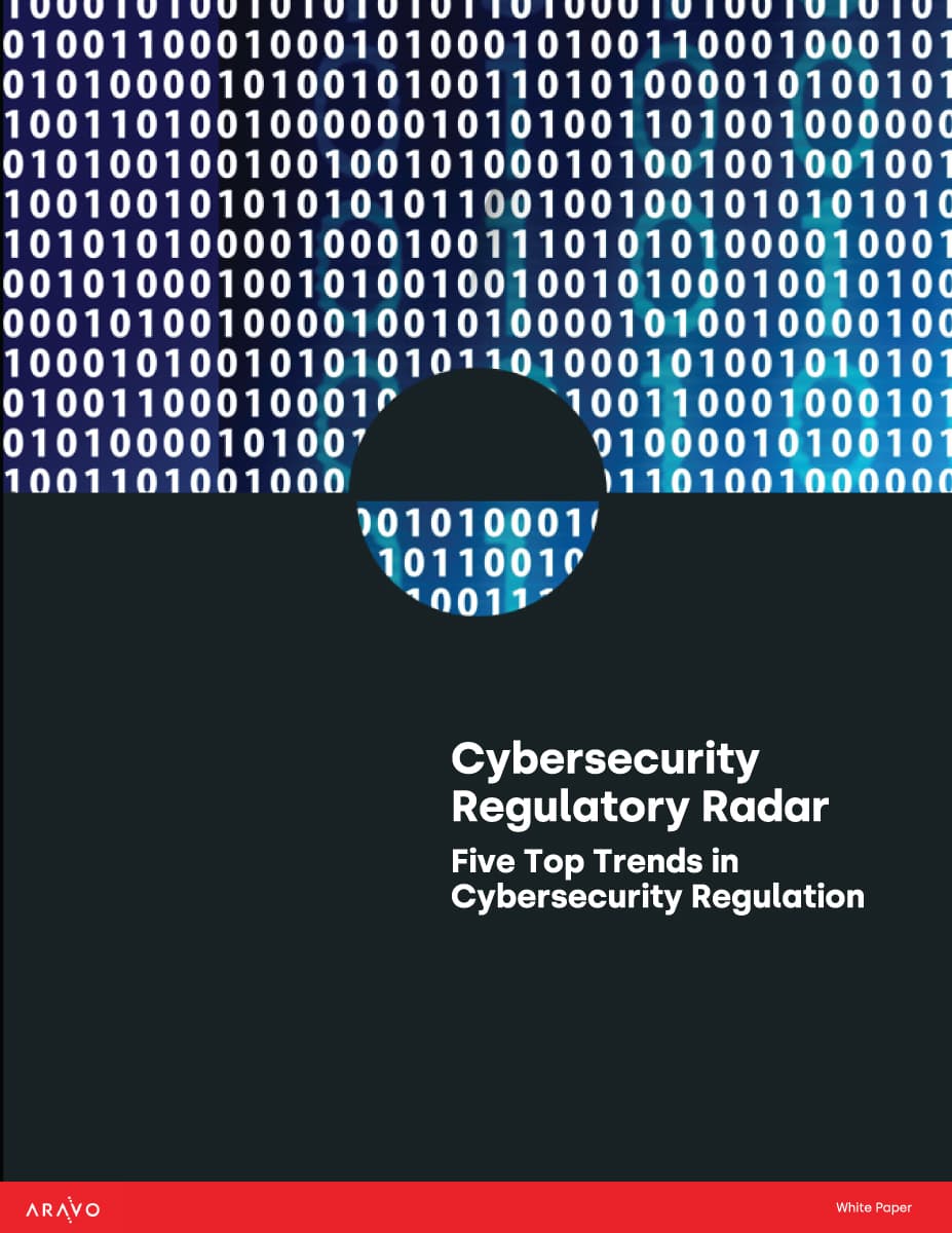 White Paper - Five Top Trends in Cybersecurity Regulation - Cover