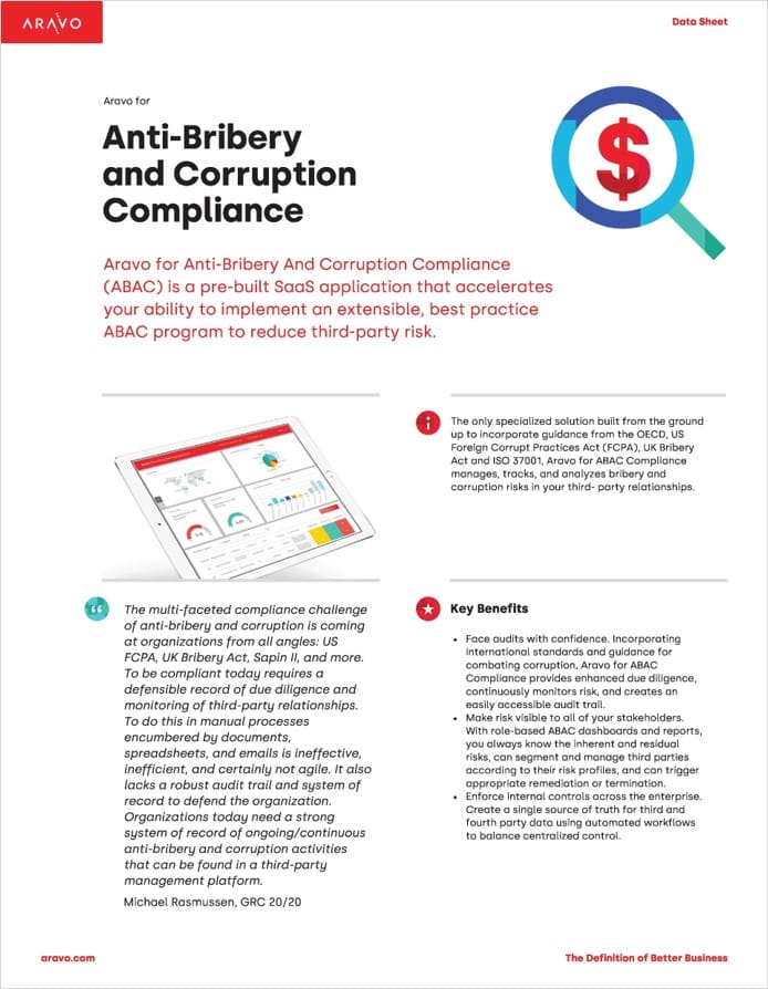 ABAC Product Data Sheet