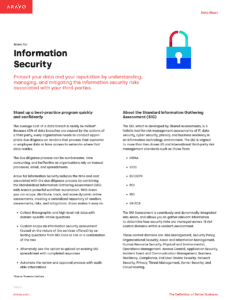 Datasheet - Aravo for Information Security