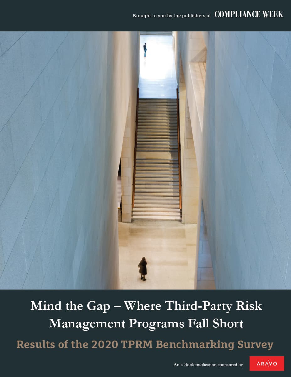 White Paper - Mind the Gap - Where Third Party Risk Management Programs Fall Short - Cover