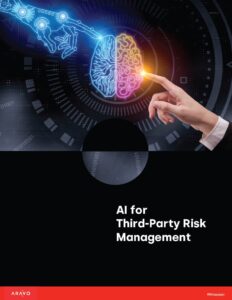 White Paper - AI for Third Party Risk Management - Cover