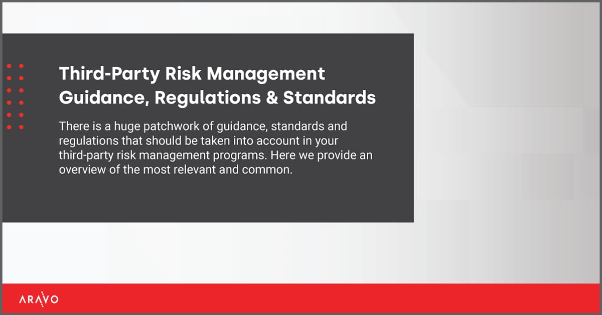 third-party-risk-management-guidance-regulations-standards