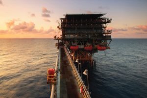 Blog - Offshore drilling rig on body of water - TN