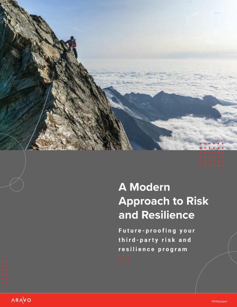 White Paper - A Modern Approach to Risk and Resilience - Cover