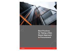 White Paper - Best Practices for Taking a Risk-Based Approach to Procurement - TN