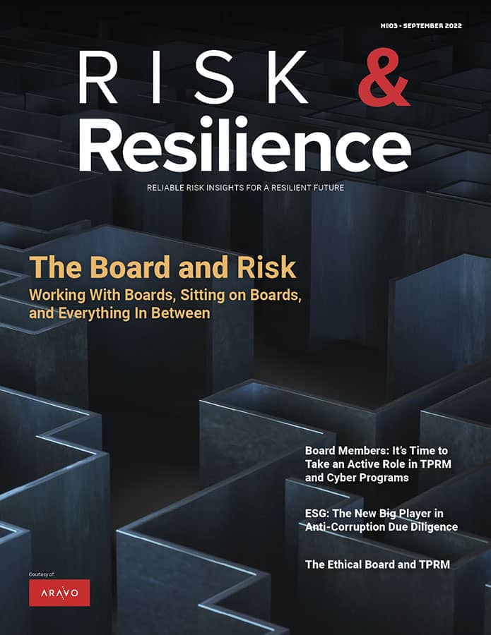 Risk & Resilience magazine Sept 2022