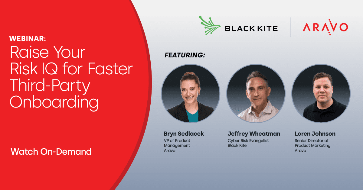 Raise Your Risk IQ For Faster Third-Party Onboarding