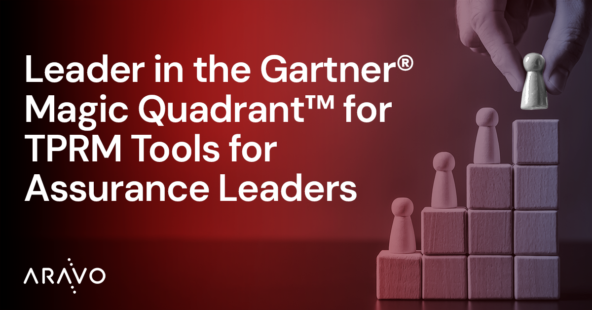Leader in the Gartner® Magic Quadrant™ for Third-Party Risk Management Tools for Assurance Leaders Feature Image